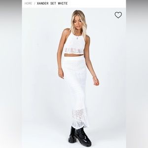 Princess Polly Xander Crochet Knit Set